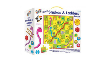Snakes and ladders: vloerpuzzel