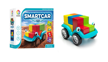 Smart car: Bouw een speelauto uit 5 verschillende blokken